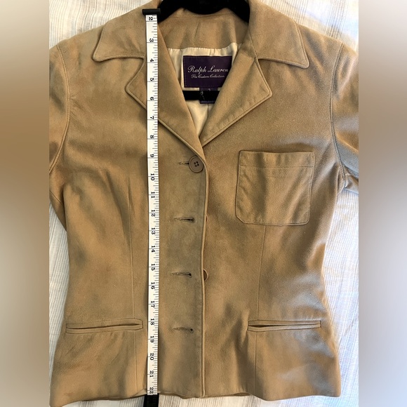 Ralph Lauren Purple Label Collection suede jacket size 2 - Picture 9 of 9